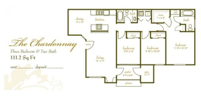 Unit 235 235 floor plan